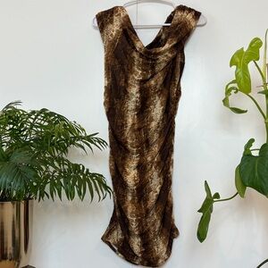 Reformation sexy Earthy Tones Dress